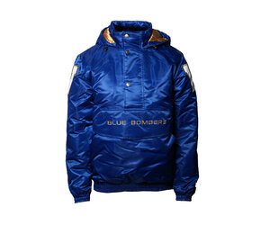 ジャケット・アウター 50s blue satin jacket half zip norm-smiley-sales-inc-mens-all
