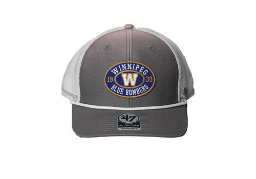 47 Brand '47 Tide Sweep Grey/White Trucker Cap 47 Brand '47 Tide Sweep Grey/White Trucker Cap