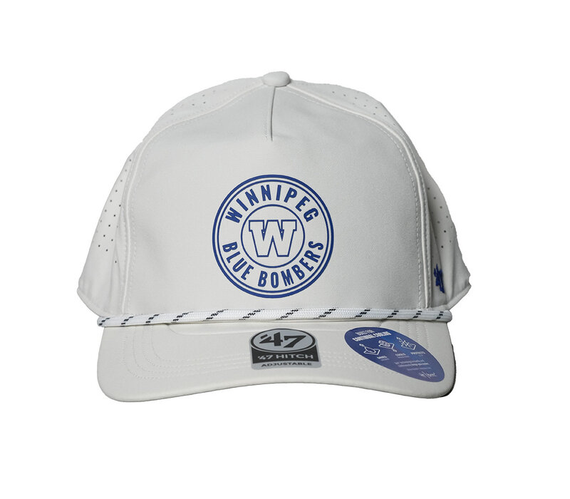 47 Loop White Hitch Cap