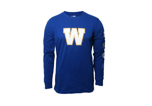New Era NE Men's Gameday Royal Logoed Long Sleeve New Era NE Men's Gameday Royal Logoed Long Sleeve