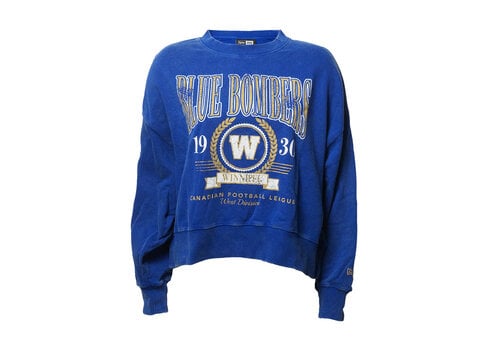 New Era NE Women's Throwback Royal Crew