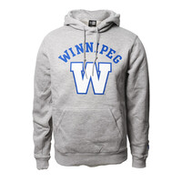 NE Men's Gameday Script Grey Hoodie