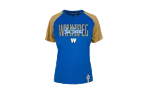New Era NE SL Women's Lucid Royal/Gold Tee