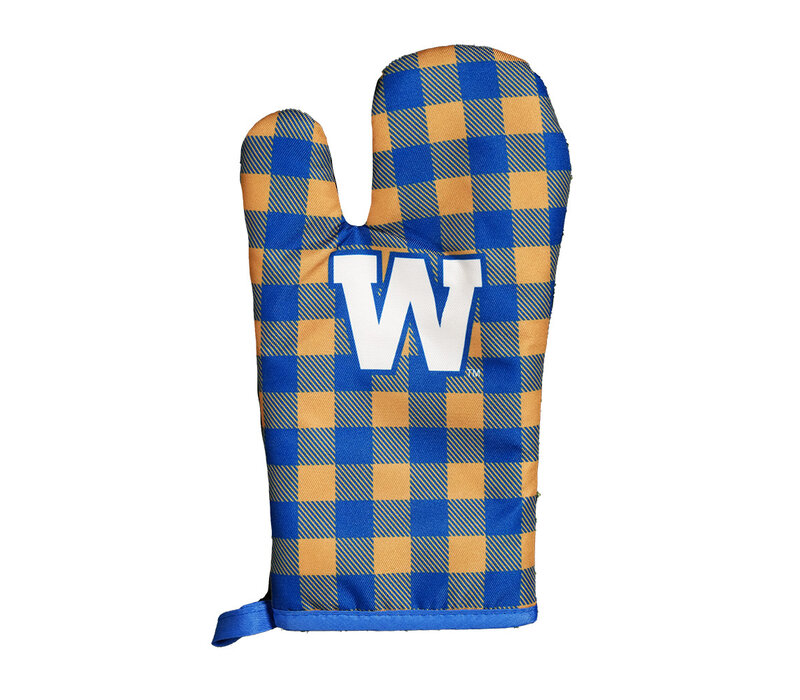 Logo Pattern Oven Mitt