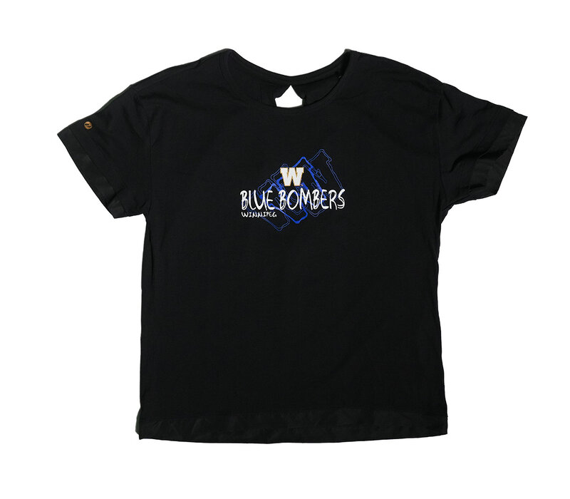 LW Women's Tulip Black Tee