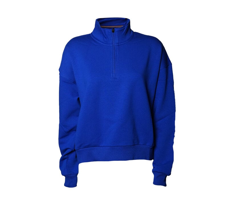 Mondetta Women's Royal Cropped 1/4 Zip