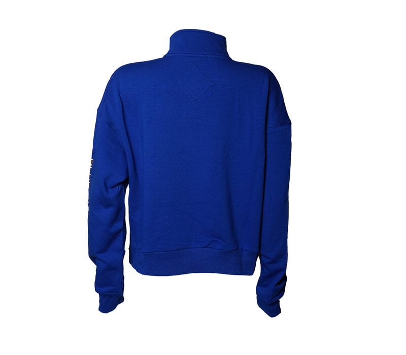 Mondetta Women's Royal Cropped 1/4 Zip