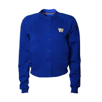 Mondetta Women's Royal Bomber Jacket
