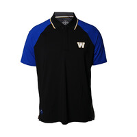 Mondetta Men's Active Black/Royal Polo
