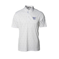 LW Men's Confetti White Polo