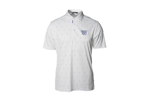 Levelwear LW Men's Confetti White Polo