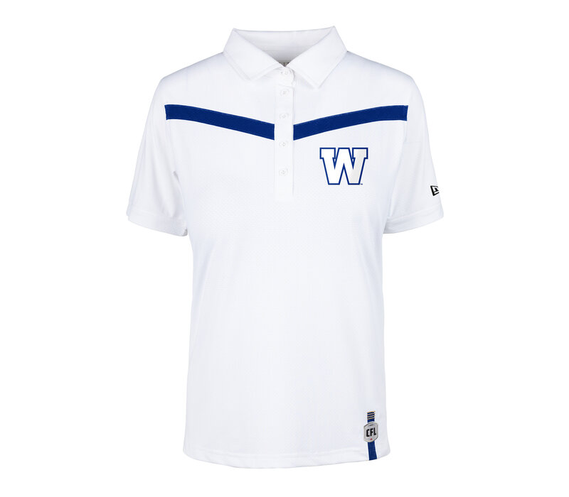 NE SL Women's Vita White/Royal Accented Polo