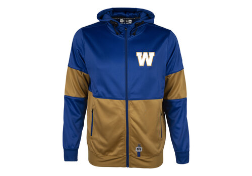 New Era NE SL Rover Royal/Gold Fleece Zip UP Hoodie