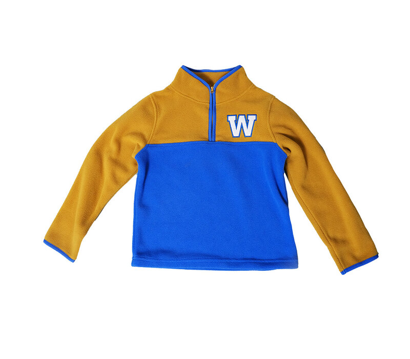 HayHay Youth Unisex 1/4 Zip Fleece Jacket