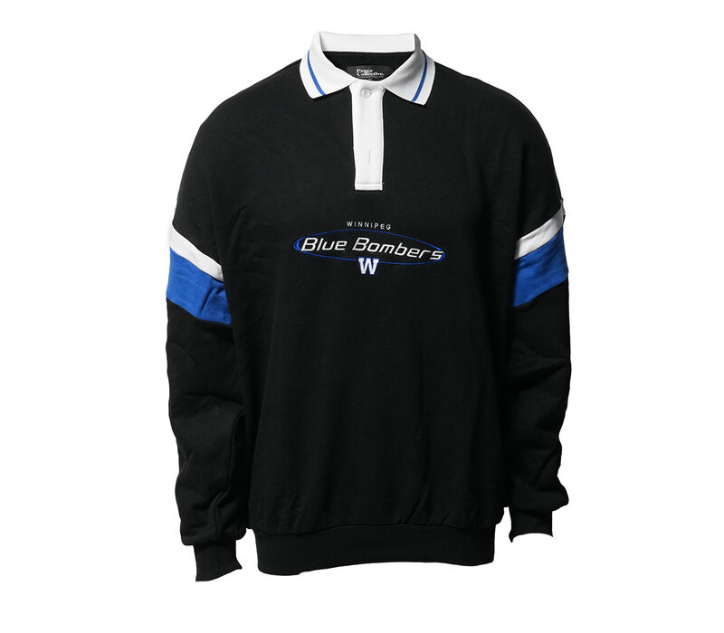 PC Rugby Black/Royal Polo