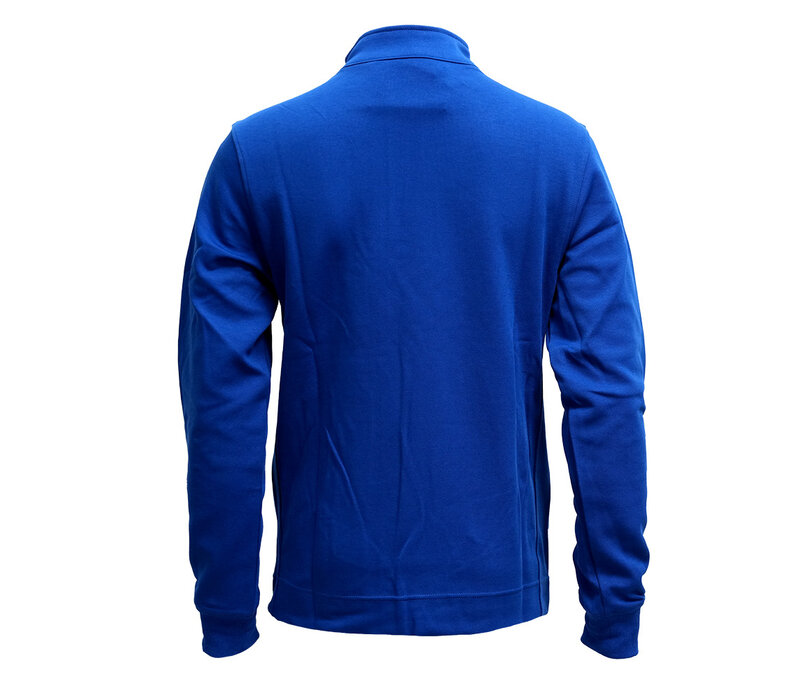 NE Men's Essentials Circled Logo Royal 1/4 Zip
