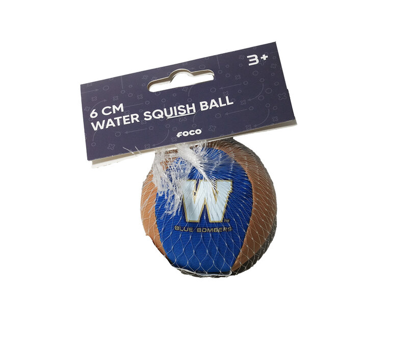 Royal/Gold Water Squish Ball