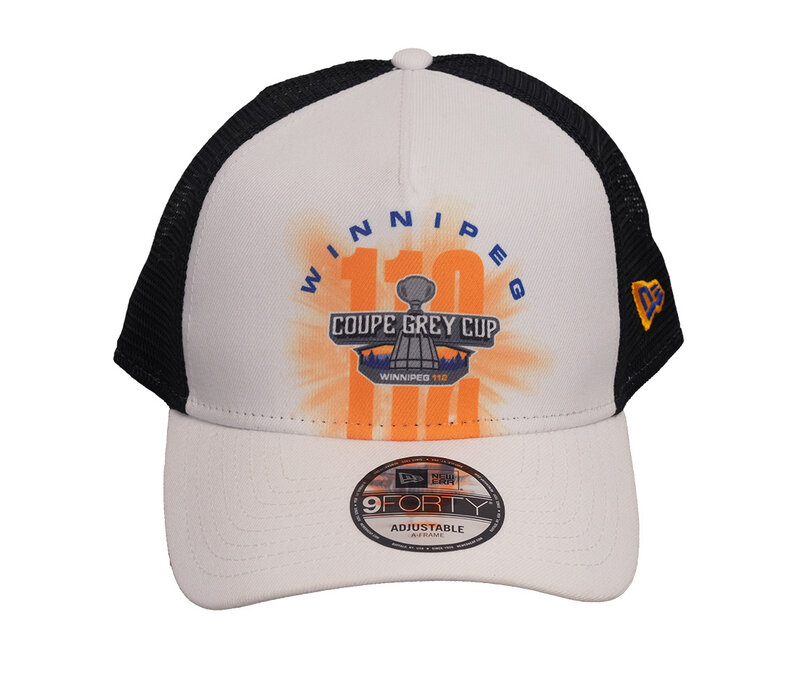 NE940 2025GC112 White Splash Trucker Cap