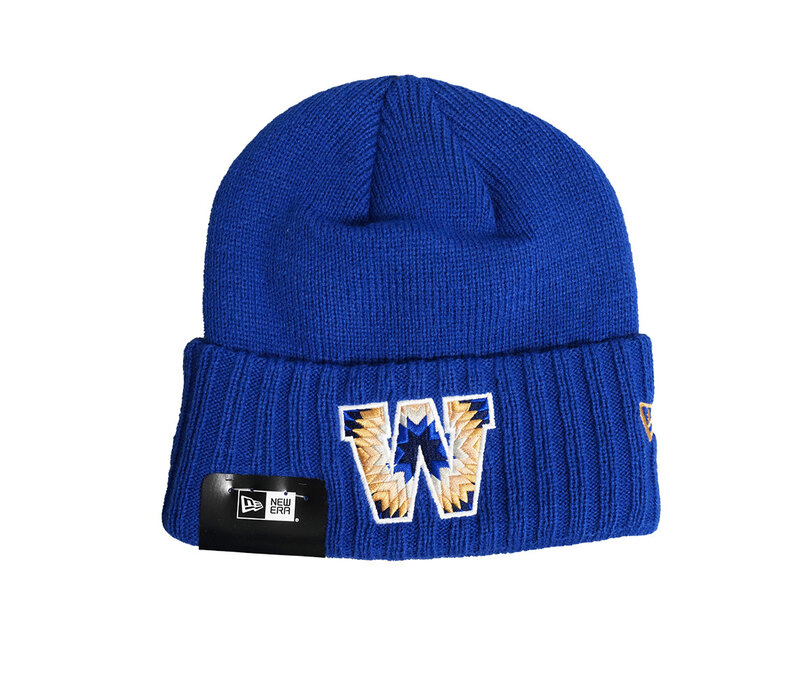 NE Star Blanket Royal Wide Cuff Toque