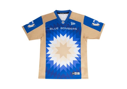 New Era NE Star Blanket Royal/Gold Replica Jersey
