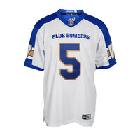 Jefferson #5 Customizable Men's Away Jersey