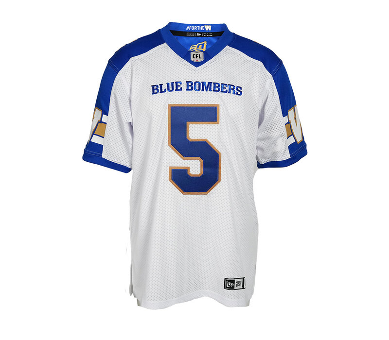 Jefferson #5 Customizable Men's Away Jersey