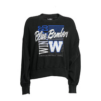 NE Women's Bold Throwback Black Crew