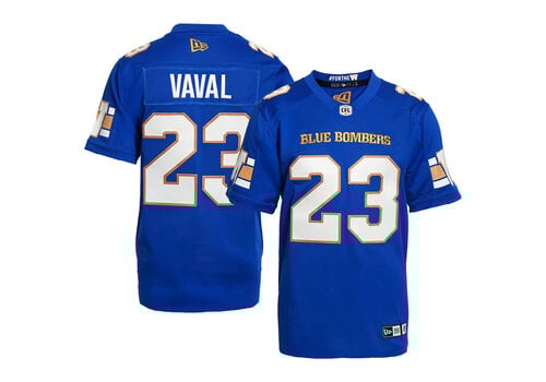 New Era Vaval #23 Customized Men's Home Jersey