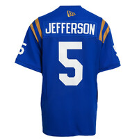 Jefferson #5 Customized Men's Logo Home Jersey