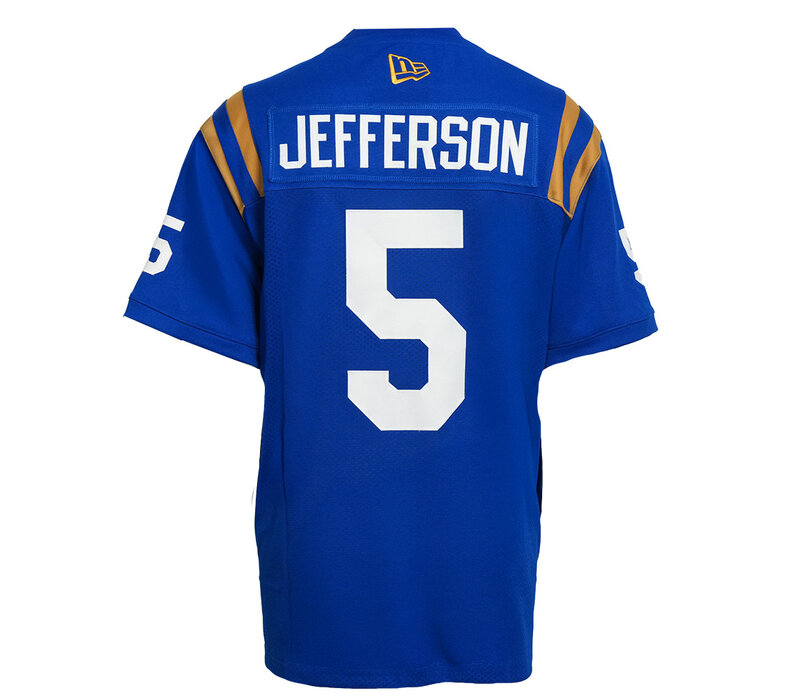 Jefferson #5 Customized Men's Logo Home Jersey