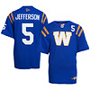 New Era Jefferson #5 Customized Men's Logo Home Jersey