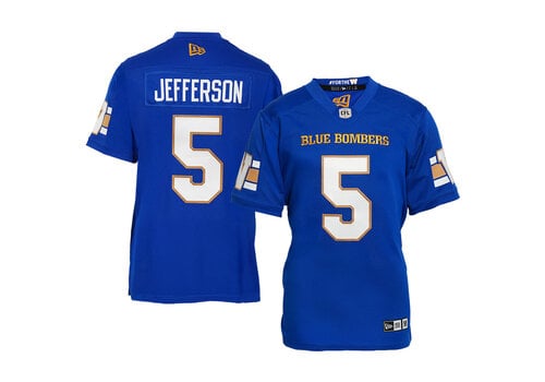 New Era Jefferson #5 Customizable Men's Home Jersey