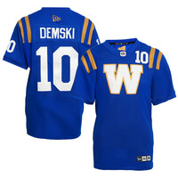 Demski #10 Customized Men's Logo Home Jersey