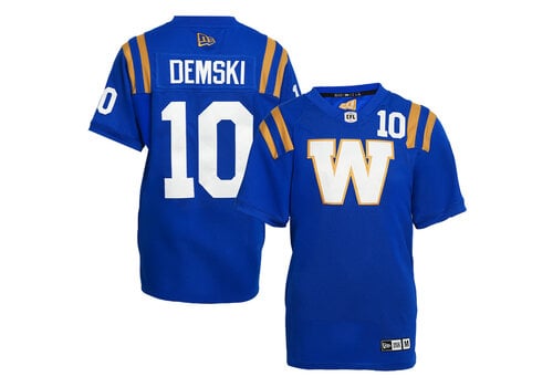 New Era Demski #10 Customized Men's Logo Home Jersey