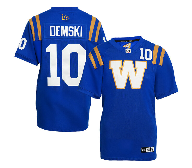 Demski #10 Customized Men's Logo Home Jersey