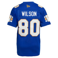 Wilson #80 Customized Men's Home Jersey