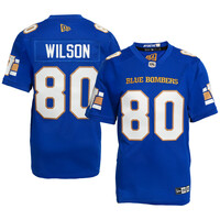 Wilson #80 Customized Men's Home Jersey