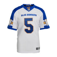 Jefferson #5 Customizable Men's Away Jersey