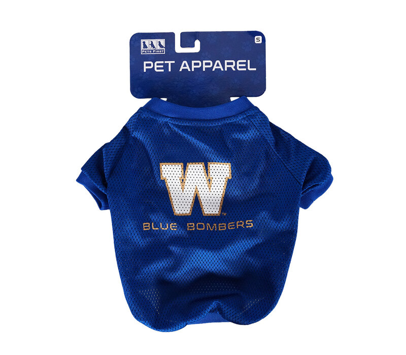 Blue Bombers Pet Jersey