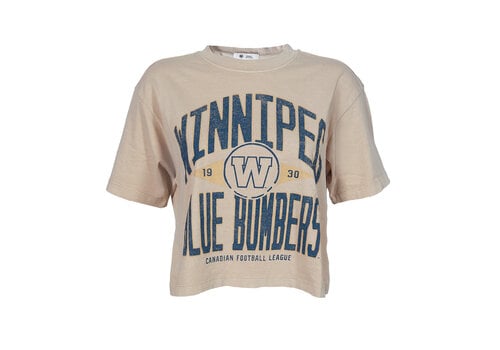 47 Brand 47 Women's Windthrow Raven Crop Tee