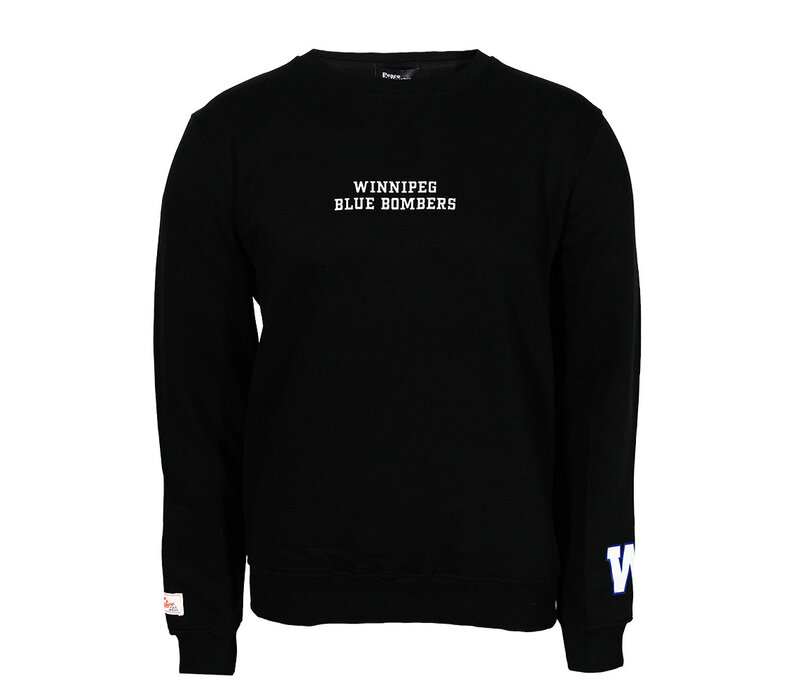 PC Spirit Black Crewneck
