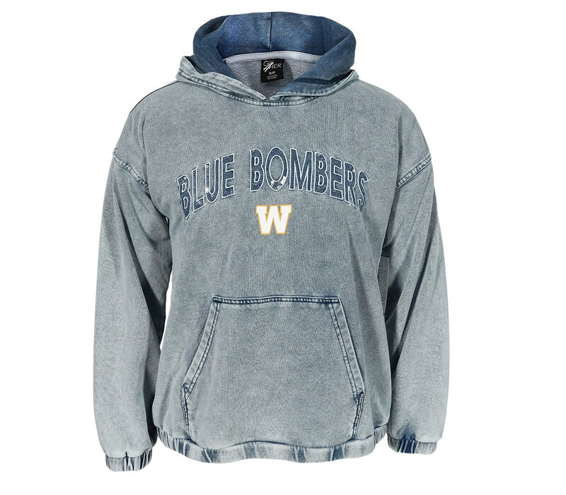 4Her Post Game Denim Hoodie