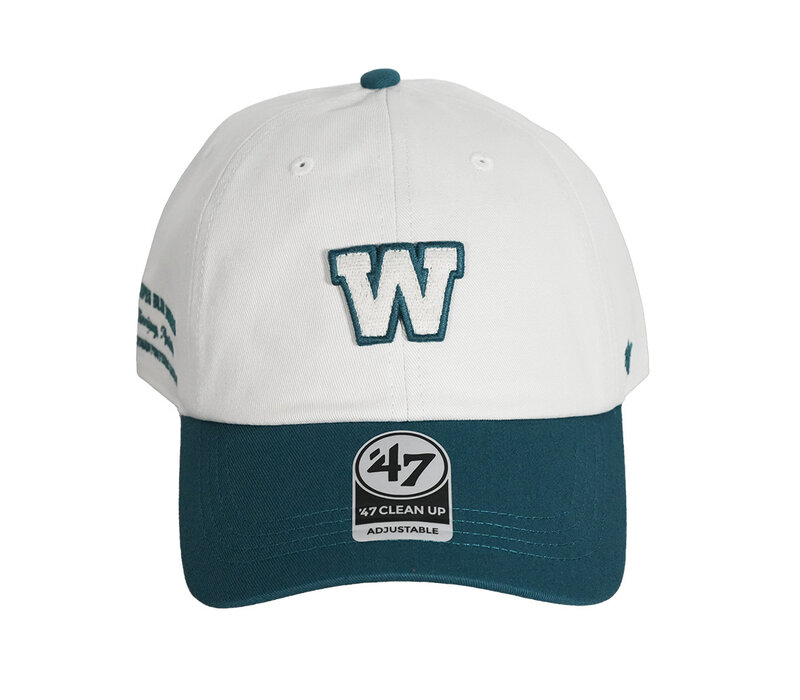 47 Contemporary Dark Cyan Clean Up Cap