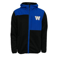 Girton Men's Sweater Knit Softshell Royal Jacket