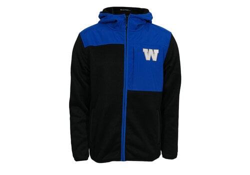 Girton Innovative Apparel Girton Men's Sweater Knit Softshell Royal Jacket