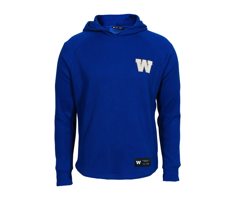 Girton Men's Waffle Royal Hoodie
