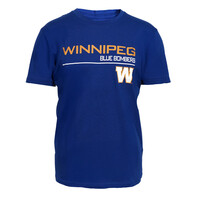 Bulletin Men's Underlined Royal Tee