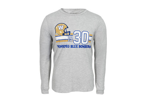 Bulletin Bulletin Men's Helmet WPG BB Grey L/S Tee