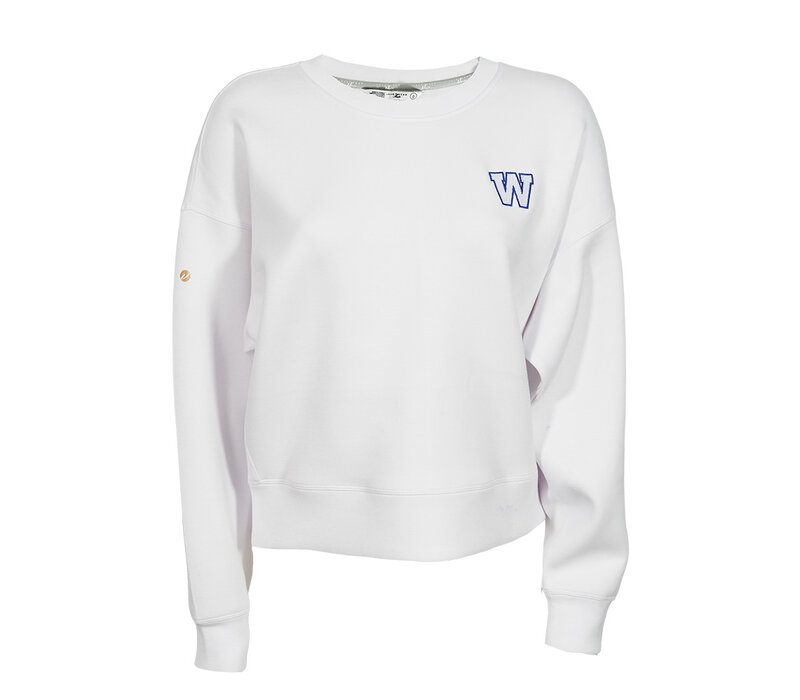 LW Women's Sponge White Crew