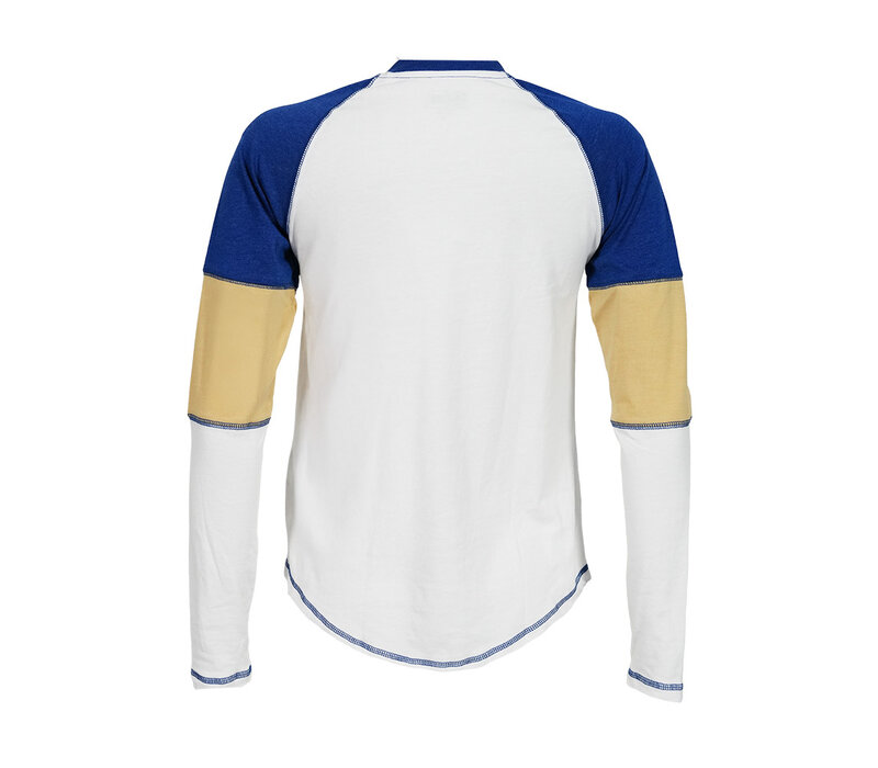 NE Women's Distress Throwback W/R/G Crew